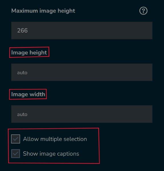 Image picker question: Allow multiple selection